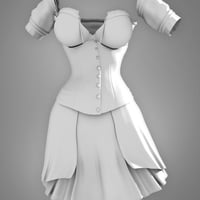 Fairy Dell Outfit For Genesis 2 Females Daz 3d