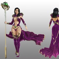 Purple Esmeralda for Genesis 3 Female(s) | Daz 3D