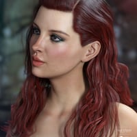 Elan Hair for Genesis 8 Male(s) and Female(s) Daz 3D