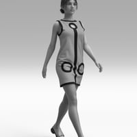 Runway Mannequin Shape for Clothes Creation and Demonstration for Genesis 8  Female